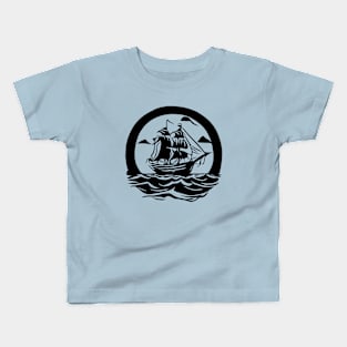 Pirate Ship Kids T-Shirt